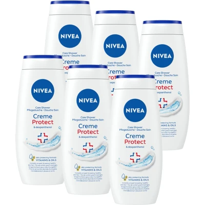 Afbeelding van 6x Nivea Douchecrème Protect 250 ml