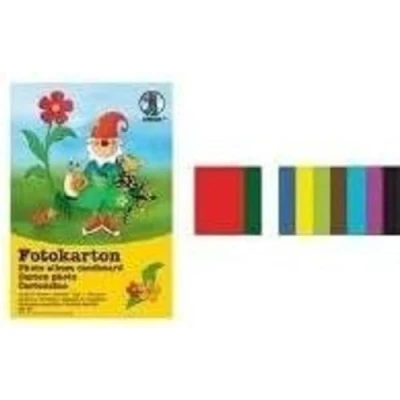 Afbeelding van Rayher Hobby 81016000 fotokarton, DIN A3, 29,7 x 42,0 cm, 300 g/m2, blok 10 vellen, kleuren gesorteerd, kleurrijk, kartonnen papier A3