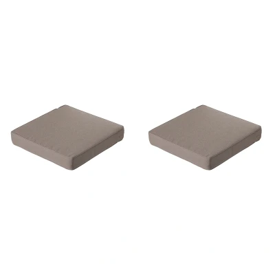 Afbeelding van Madison Lounge Profi Line Zitkussen Manchester taupe Ca. 73x73 cm Set van 2