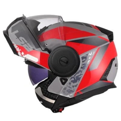 Afbeelding van LS2 FF902 Scope II Oxyd Helm, grijs zilver, afmeting 3XL voor man