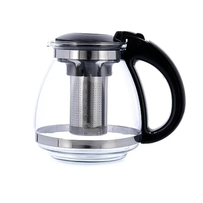 Afbeelding van Theepot Quid Serenia Transparant Glas Roestvrij staal 1,5 L