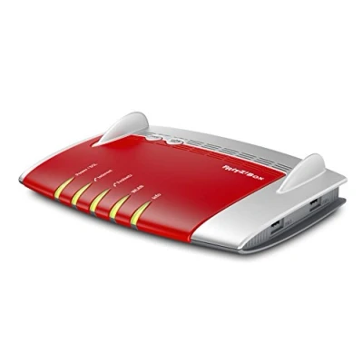 Afbeelding van AVM FRITZ! Box 7490 WLAN AC + N Router (VDSL, ADSL, 1.300 Mbits (5 GHz), 450 (2,4 DECT basis, mediaserver) (Refurbished)