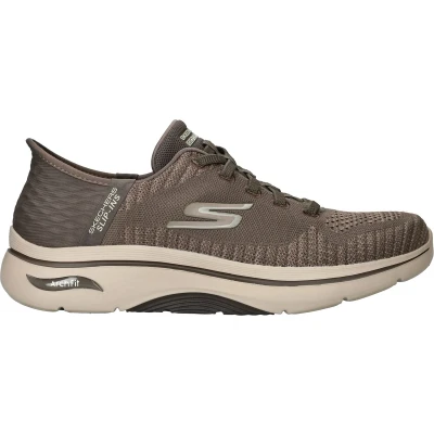 Afbeelding van Skechers Sneakers laag, Heren, Maat: 40, Taupe Textiel