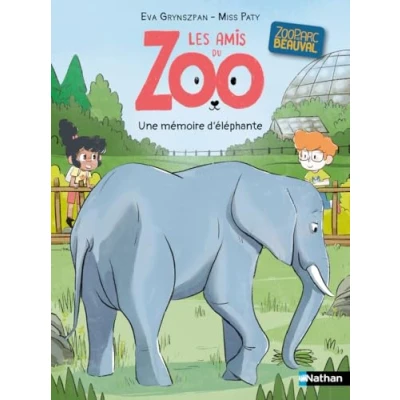 Afbeelding van Les amis du zoo Beauval Une mémoire d&#039;éléphante la série des passionnés d&#039;animaux Lune Bleue Dès 6 ans