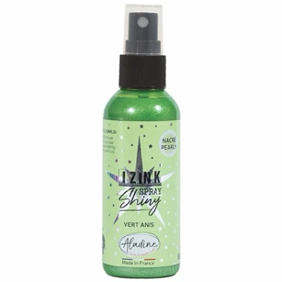 Afbeelding van IZINK SPRAY SHINY LIME GREEN