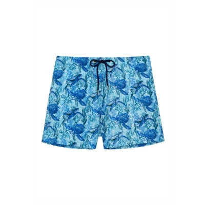 Afbeelding van HOM Zwemshorts, Heren, Maat: Small, Blue print