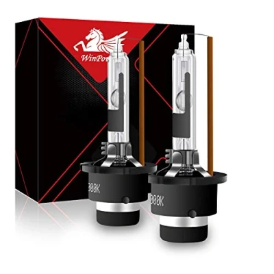 Afbeelding van WinPower D2R Xenon lamp 35W Koplamp HID Vervangingsset 4300K Geel X treme Licht, 2 Bollen