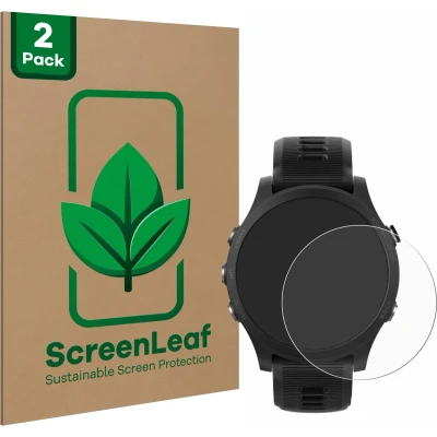 Afbeelding van ScreenLeaf Screenprotector voor Garmin Forerunner 935 Duurzame schermbescherming Folie Beschermfolie transparant (2 Stuks)