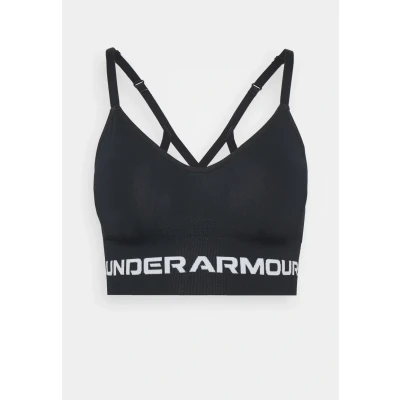 Afbeelding van Under Armour Seamless LOW LONG Sportbh met light support, Dames, Maat: XS, Black