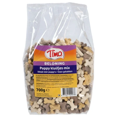 Afbeelding van Timo Koekjes Puppy Kluifjes Mix Hondensnacks 700 g