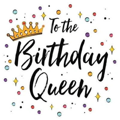 Afbeelding van Wenskaart To The Birthday Queen
