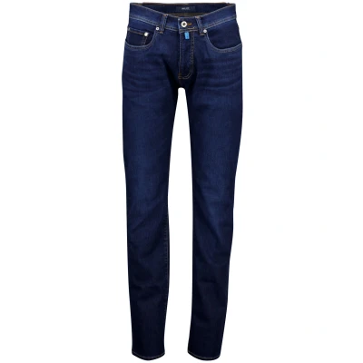 Afbeelding van Pierre Cardin Lyon Tapered Fit Jeans blauw, Effen