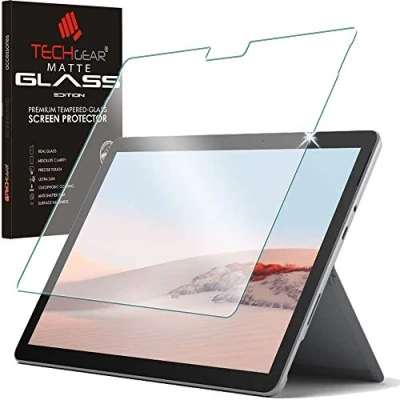 Afbeelding van TECHGEAR Anti schittering schermbeschermer compatibel met Microsoft Surface Go 4, 3 &amp; 2 10.5 inch MATTE GLASS Edition Echt gehard glas Screen Protector Guard Cover