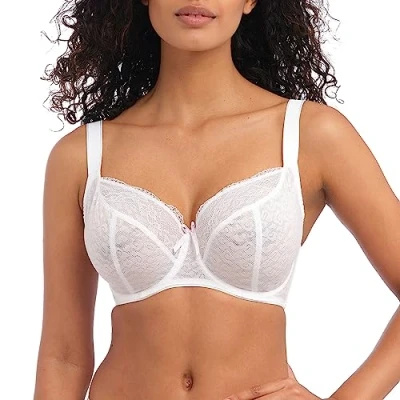 Afbeelding van Freya Vrouwen Fancies Onderdraad Balkon K Cup BH, Wit, 80L