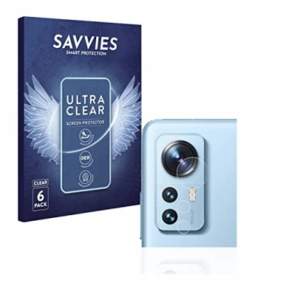 Afbeelding van Savvies Screenprotector voor Xiaomi 12 Pro (ALLEEN Camera Lens) Folie Beschermfolie transparant (6 Stuks)