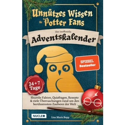 Afbeelding van Unnützes Wissen für Potter Fans der inoffizielle Adventskalender: Skurrile Fakten, Quizfragen, Rezepte &amp; viele Überraschungen rund um den berühmtesten Zauberer Welt (24 + 7 Tage): 5