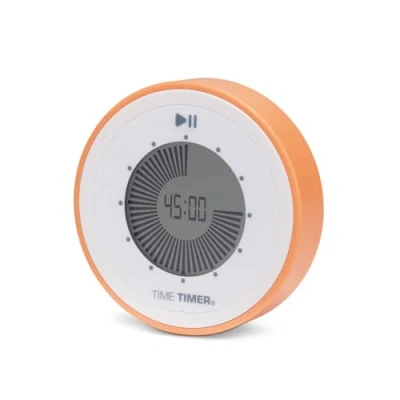 Afbeelding van Time Timer Original Twist kleur Dreamsicle Orange Visuele Countdown Tijdklok Tijdmanagement Tool School, Thuis, Kantoor Optioneel Alarm Geen Luid Getik