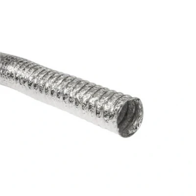 Afbeelding van R vent flexibele slang XFF 2 laags alum. Ø 127 mm L = 10 m