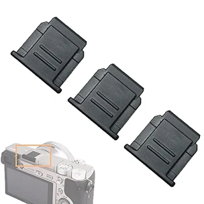 Afbeelding van FANZR Zwarte Hot Shoe Cover (3 Pack) voor Sony A6500, A6300, A6000, A7, A7R, A7S, RX100II, HX400, NEX 6 Camera