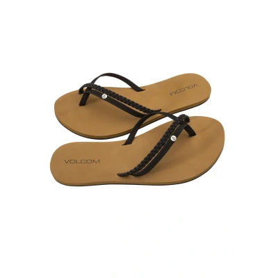 Afbeelding van Volcom Thrills II Teensandalen, Dames, Maat: 36, Black