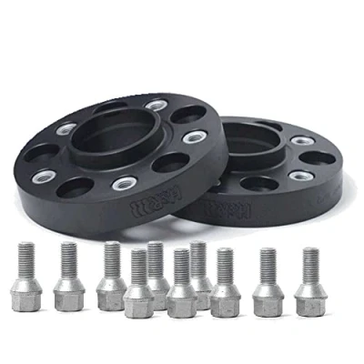Afbeelding van H&amp;R B6024571 DRA Spureverbredingsset 60 mm per as gatcirkel 4x100 middencentrering 57,1 System M12x1,5 BMW/Seat/Volkswagen zwart