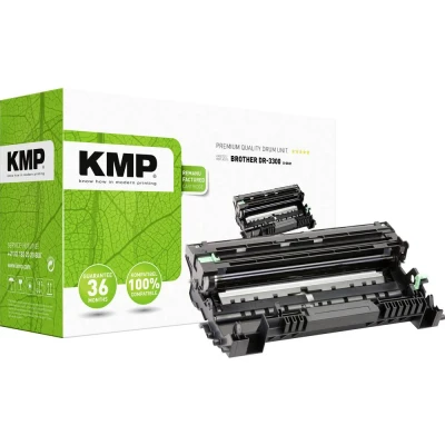 Afbeelding van KMP Drum vervangt Brother DR 3300, DR3300 Compatibel Zwart 30000 bladzijden B DR21 1258,7000