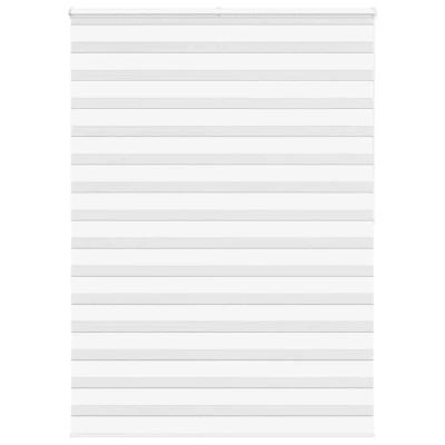 Afbeelding van vidaXL Zebra rolgordijn 165x200 cm stofbreedte 160,9cm polyester wit