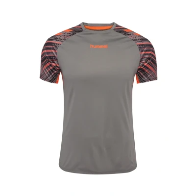 Afbeelding van Hummel Blaze PRO Training S/S Sport Tshirt, Maat: Medium, Steel gray