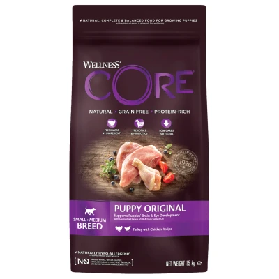 Afbeelding van Wellness Core Grain Free Puppy Kalkoen Hondenvoer 1.5 kg