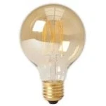 Afbeelding van Calex Gold Filament led Globe G80 4w (35w) e27 dimbaar