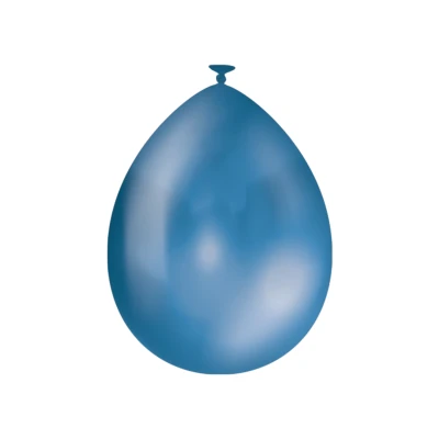 Afbeelding van Donkerblauwe Metallic ballonnen 30cm 10, 25, 50 of 100 stuks