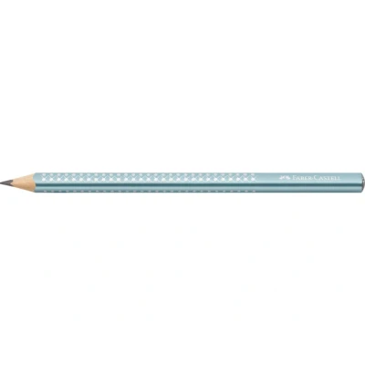 Afbeelding van 12x Potlood Faber Castell Jumbo grip Sparkle ocean metallic