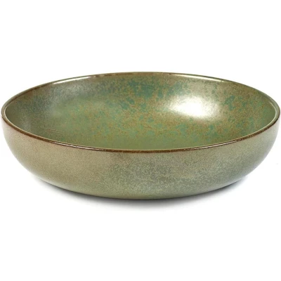 Afbeelding van Serax Surface diep bord 16 cm Legergroen