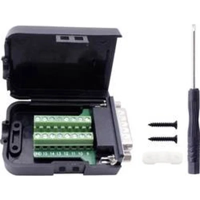 Afbeelding van TRU COMPONENTS T1904C092 D sub male connectorset Aantal polen: 15 Schroeven 1 stuk(s)