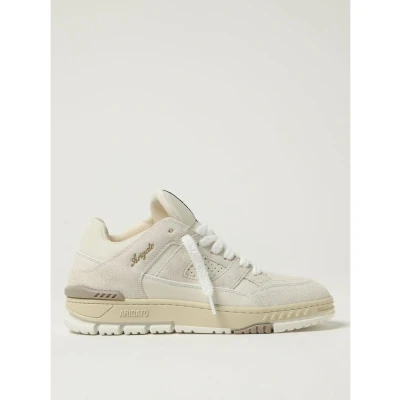 Afbeelding van Low Top Footwear with Lace up Closure and Leather Upper Beige