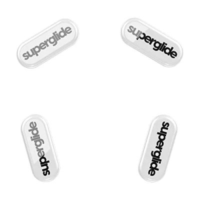 Afbeelding van Superglide Snelste en gladste muisvoeten/skates gemaakt met ultrasterk onberispelijk glas, supersnelle gladde duurzame zool voor Logitech G304/305 [wit]