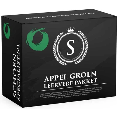Afbeelding van Brush leerverf pakket 118 Appel groen
