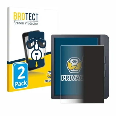 Afbeelding van BROTECT privacy screenprotector voor Kobo Libra H2O / Colour 2024 Folie Beschermfolie Blauwlichtfilter (2 Stuks)