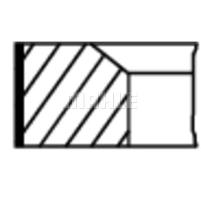 Afbeelding van Mahle Original Zuigerveren 028 RS 10113 0N0