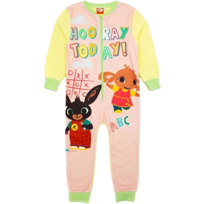 Afbeelding van Bing BUNNY onesie maat 104/110 pyjama huispak met ritssluiting