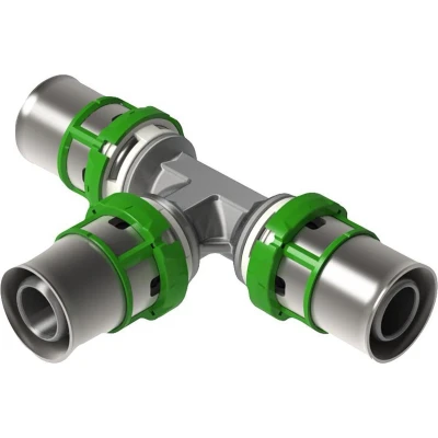 Afbeelding van SkinPress New Messing T stuk 26 mm pers