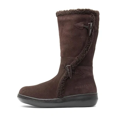 Afbeelding van Rocket Dog Slope Suède Dames Chocolade Laarzen