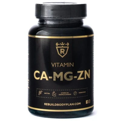 Afbeelding van [High Performance] CALCIUM MAGNESIUM ZINC 60 tabs Rebuild Nutrition