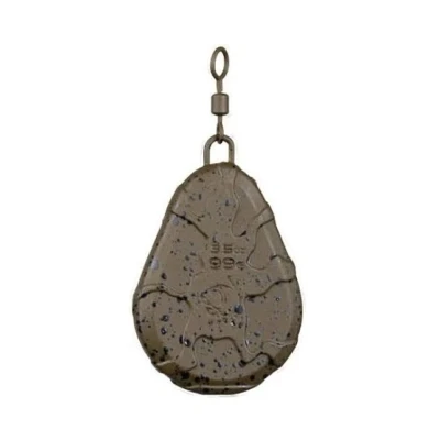 Afbeelding van Nash Super Flat Pear Swivel Lead 142g Wartellood
