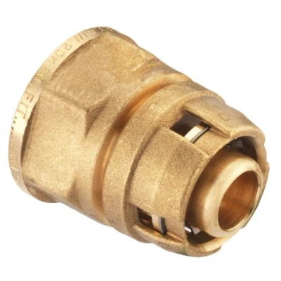 Afbeelding van Verbindingsbuissysteem steekkoppeling overgang 16 mm x 1/2 inch IG, messing 26 1 Innengewinde