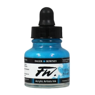 Afbeelding van Daler Rowney acryl verf FW acrylverf, 29,5 ml flessen, verschillende kleuren Nicht zutreffend Purple Lake
