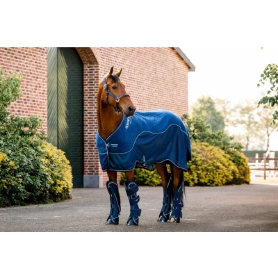 Afbeelding van Horseware Cooler Signature Travel Navy 125/175
