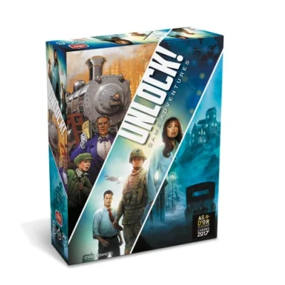 Afbeelding van Asmodee Unlock!, Game Adventures, bordspel met app, Escape Room, 1 6 spelers, 10+ jaar, Italiaanse editie