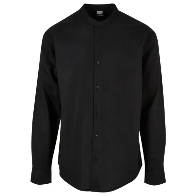 Afbeelding van Urban Classics Overhemd, Heren, Maat: Small, Black