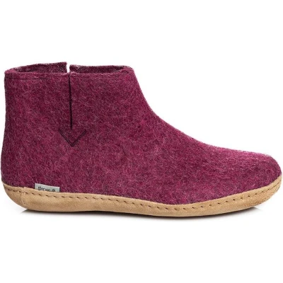 Afbeelding van Glerups Laars met leren zool Cranberry 37